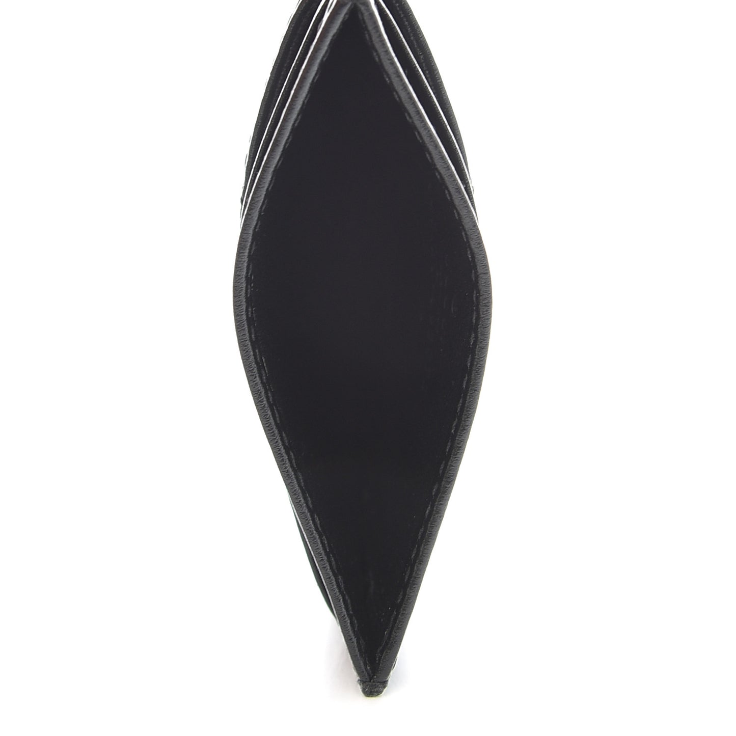Calfskin Matelasse GG Marmont Card Holder Black