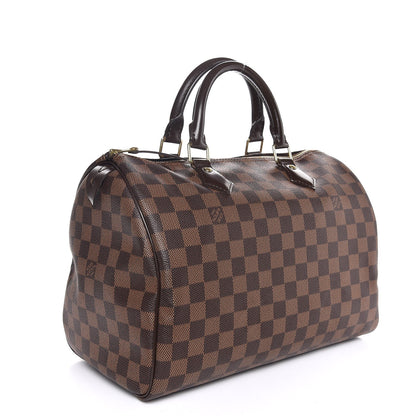 Louis Vuitton Damier Ebene Speedy 30 3 of 7