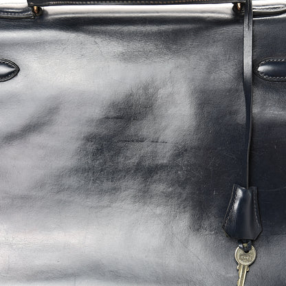 Hermes Box Kelly Sellier 32 Indigo 18 of 24