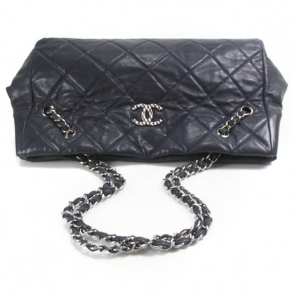 Chanel Quilted Shopping Tote Caviar Navy 6 of 13