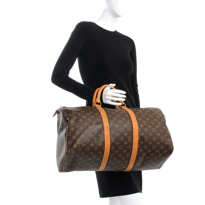 Louis Vuitton Monogram Keepall 50 3 of 13