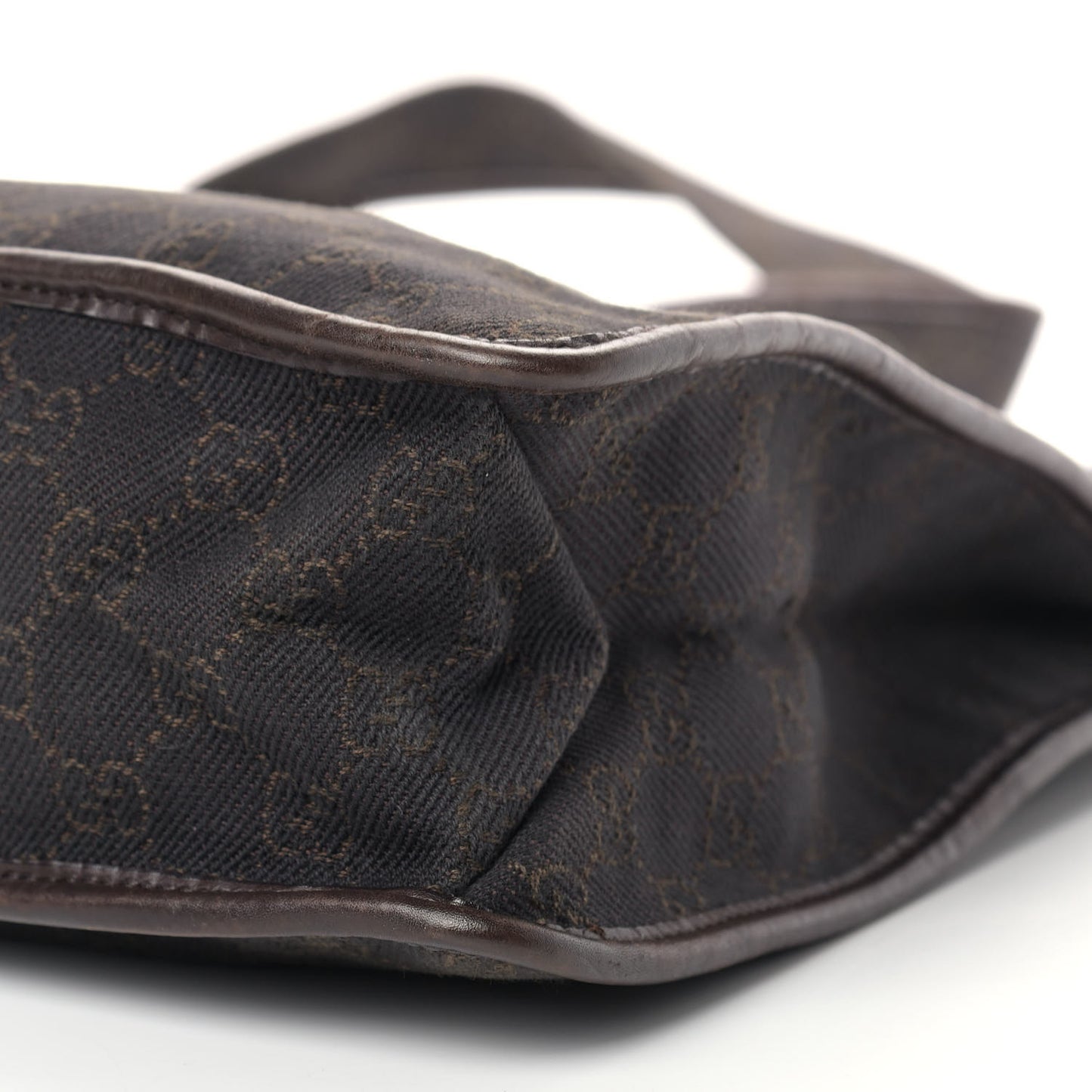 Monogram Messenger Bag Dark Brown