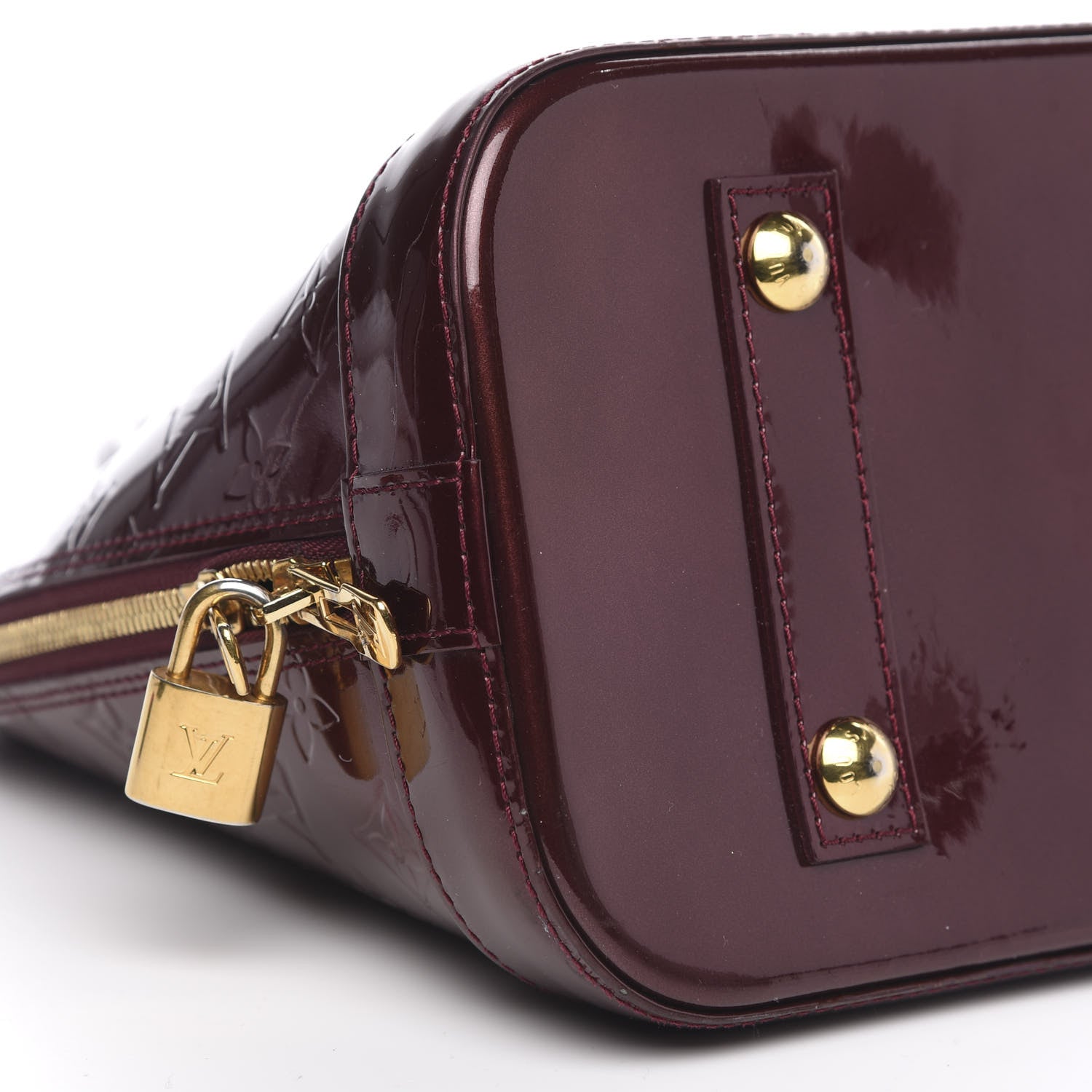 Louis Vuitton Vernis Alma PM Rouge Fauviste 7 of 11