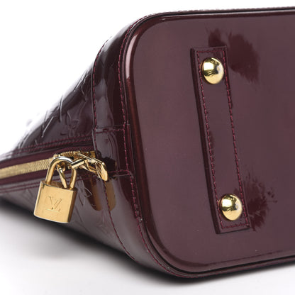 Louis Vuitton Vernis Alma PM Rouge Fauviste 7 of 11