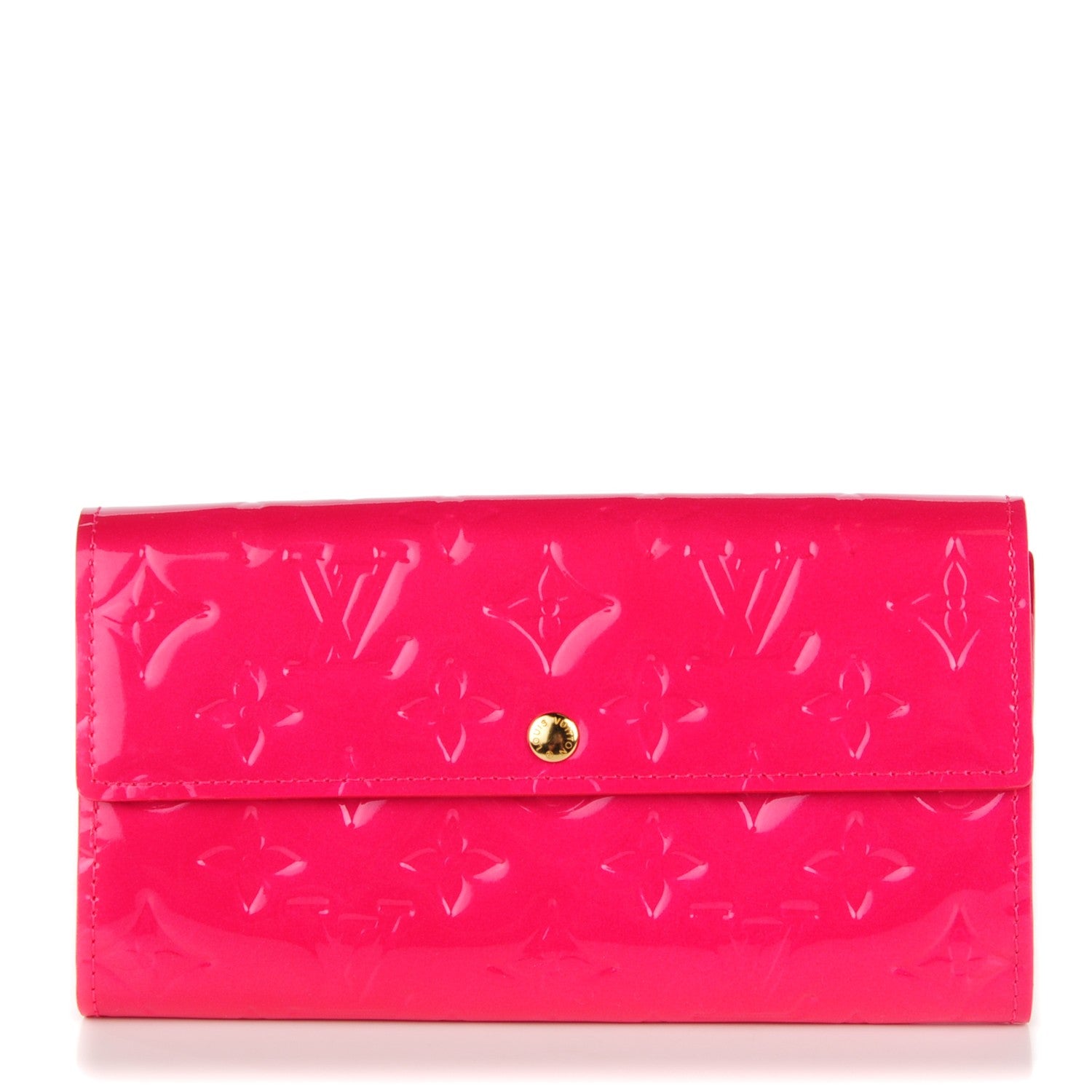 Louis Vuitton Vernis Sarah Wallet Rose Pop 1 of 7