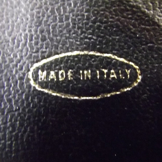 Lambskin Vanity Cosmetic Bag Black