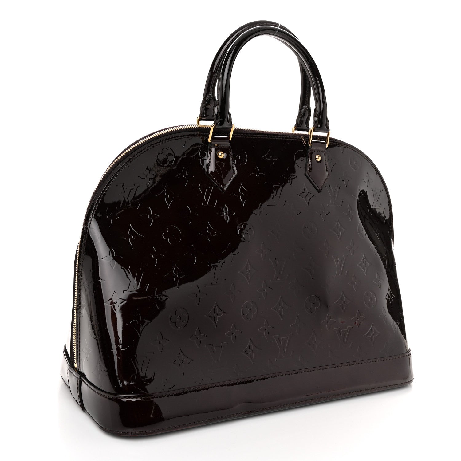 Louis Vuitton Vernis Alma GM Amarante 3 of 9