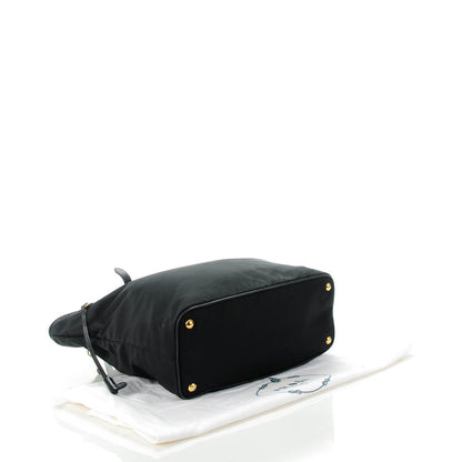 Prada Saffiano Tessuto Nylon Tote Black 4 of 9