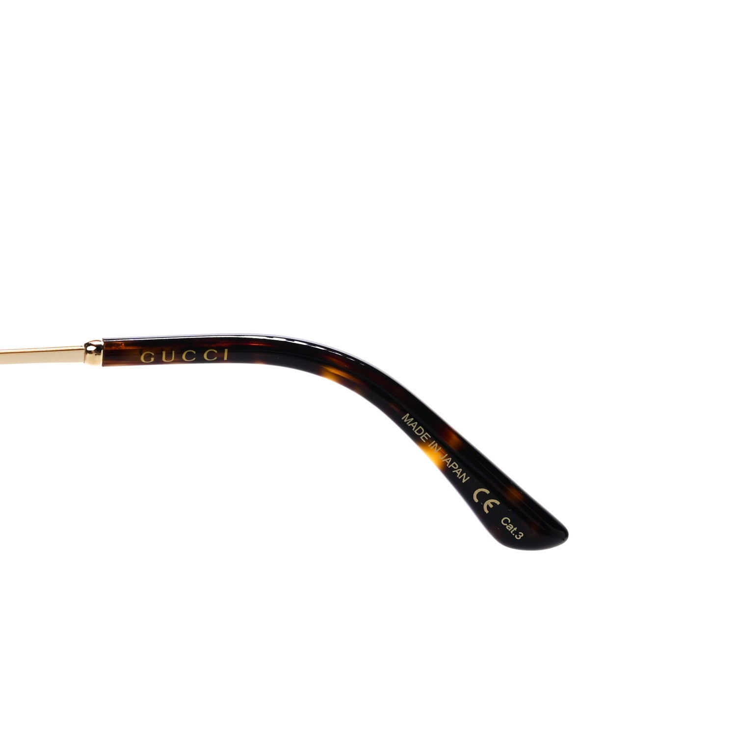 Gucci Squared Aviator GG Sunglasses GG0200S Black 5 of 7