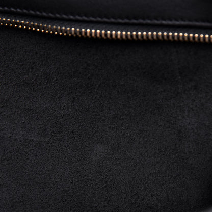 Saint Laurent Smooth Calfskin Small Monogram Cabas Black 10 of 17