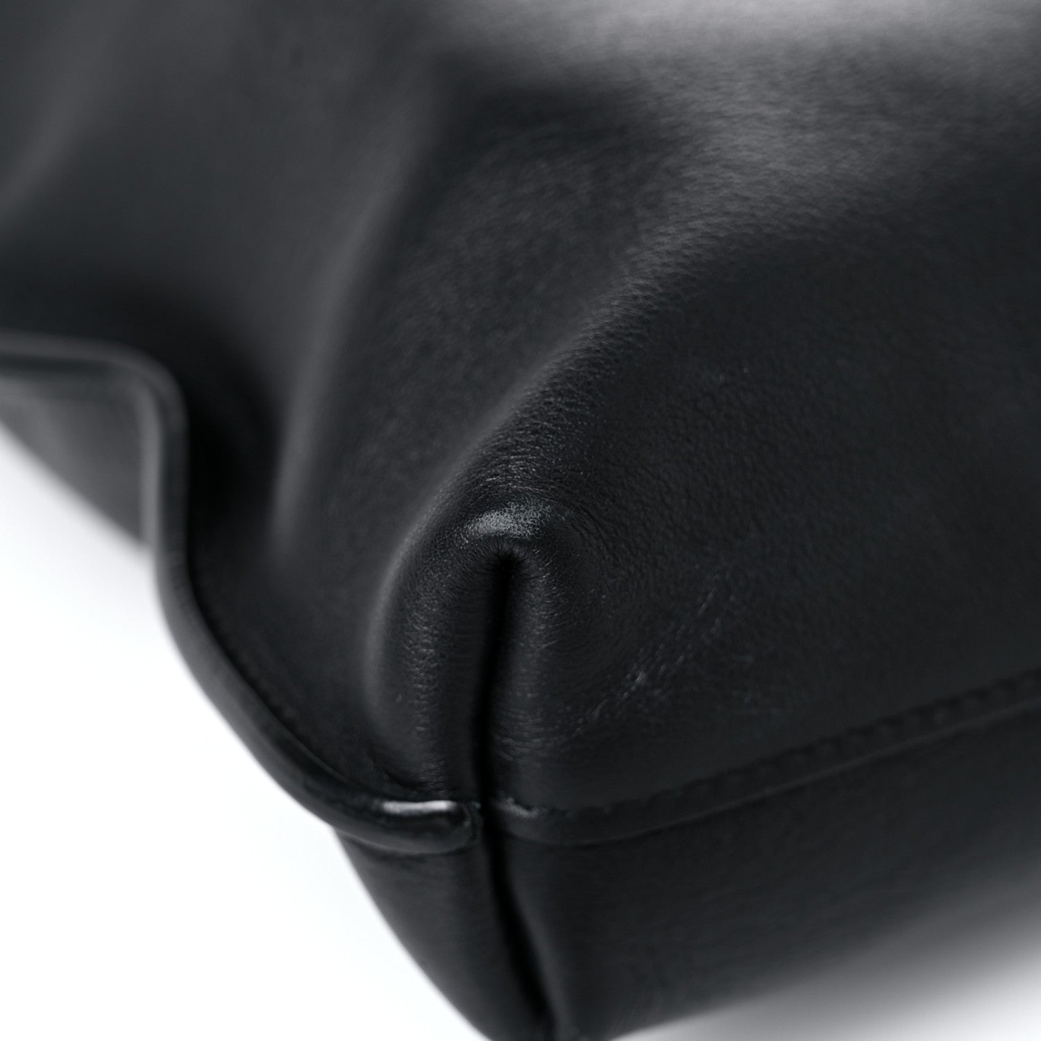 Saint Laurent Calfskin Medium Suzanne Hobo Black 9 of 16