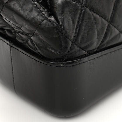 Chanel Aged Calfskin Quilted Gabrielle Backpack Black 14 of 15