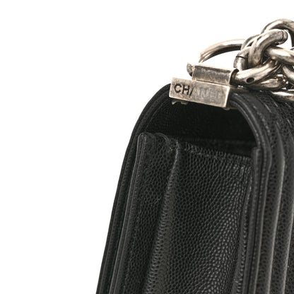 Chanel Caviar Quilted Small Boy Flap Black 14 of 15
