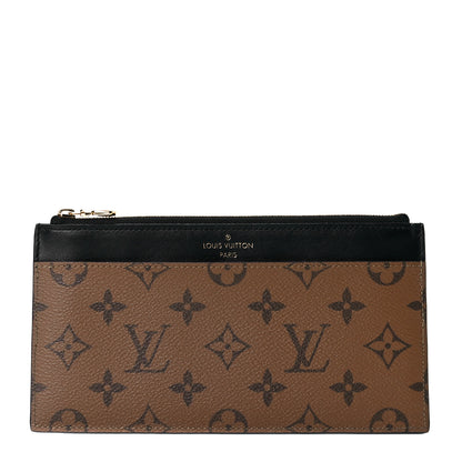 Louis Vuitton Reverse Monogram Slim Purse 1 of 8