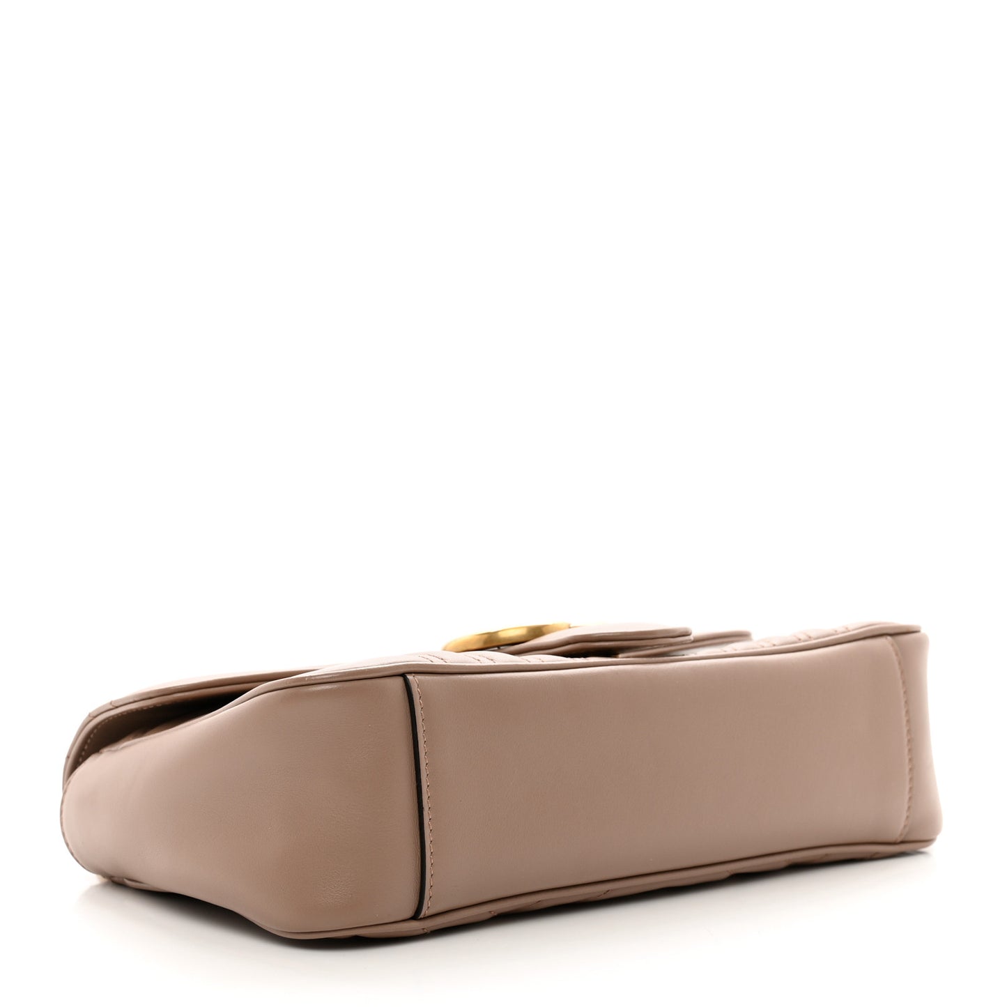 Calfskin Matelasse Small GG Marmont Shoulder Bag Porcelain Rose