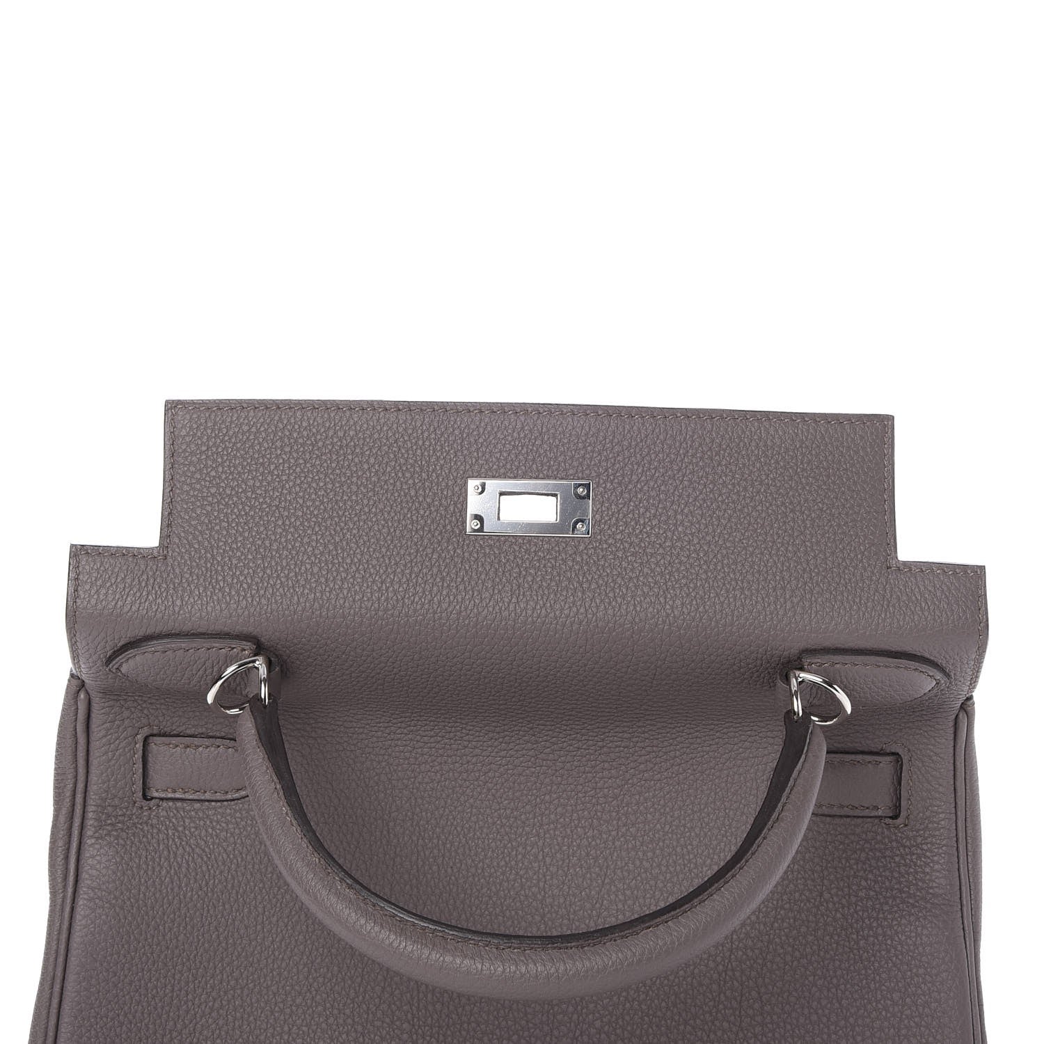 Hermes Togo Kelly Retourne 28 Etain 17 of 35