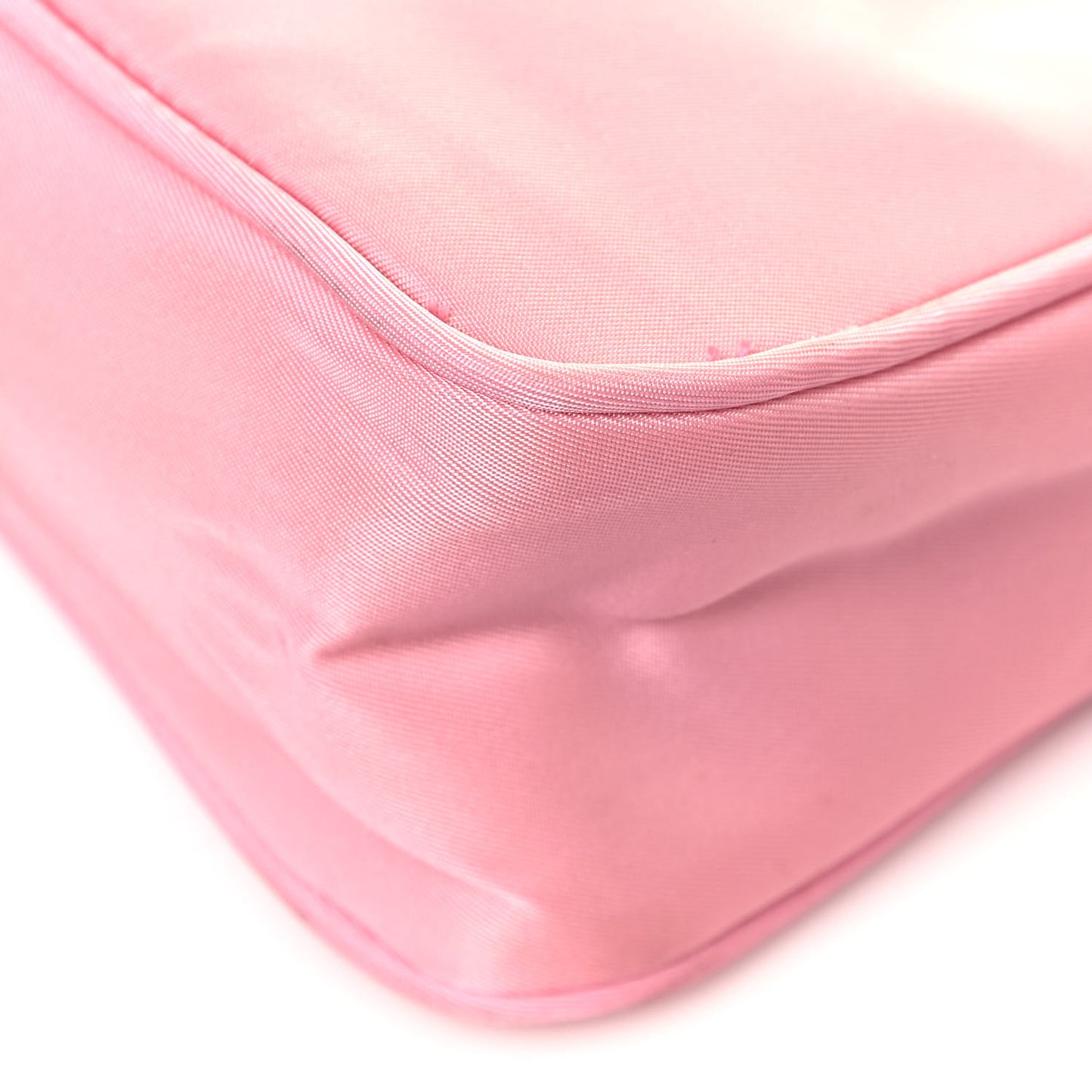 Tessuto Nylon Saffiano Mini Re-Edition 2000 Bag Rosa