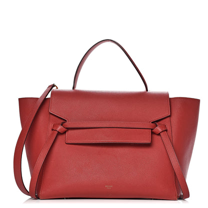 Celine Grained Calfskin Mini Belt Bag Coquelicot 1 of 16