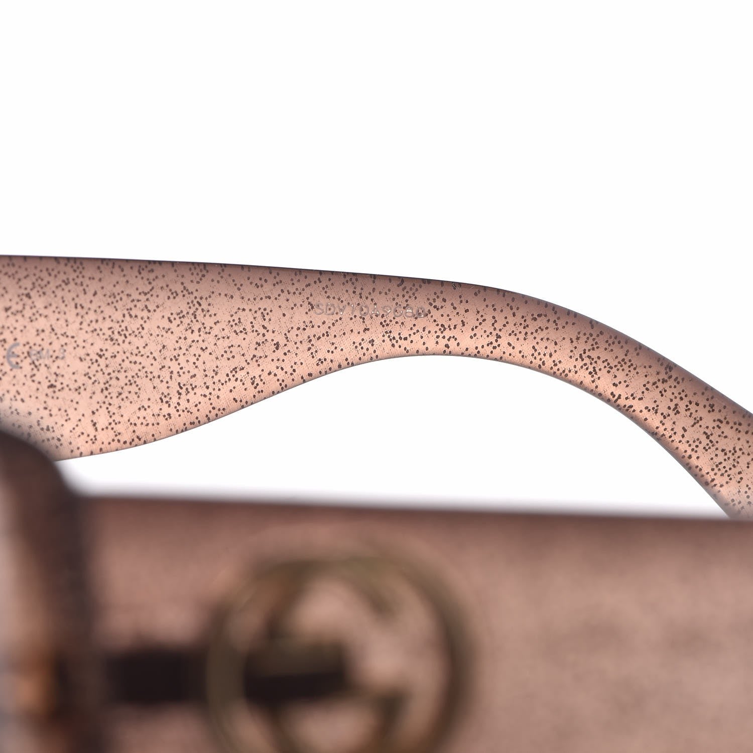 Gucci Acetate Glitter Optyl Square Sunglasses GG3837/F/S Brown Pink 7 of 8