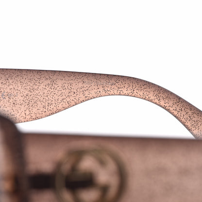Gucci Acetate Glitter Optyl Square Sunglasses GG3837/F/S Brown Pink 7 of 8