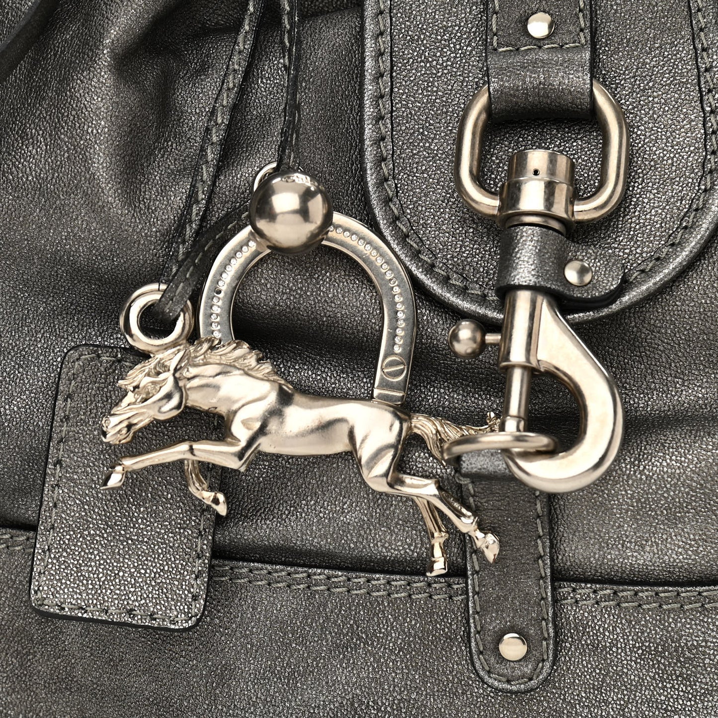 Metallic Calfskin Kerala Bag Canon