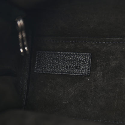 Saint Laurent Grained Calfskin Nano Sac De Jour Souple Black 9 of 10
