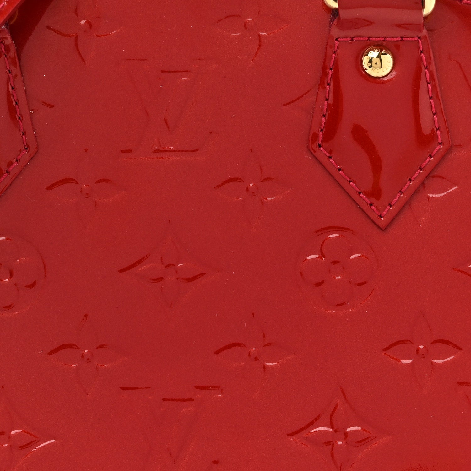 Louis Vuitton Vernis Alma BB Rose Indien 7 of 11