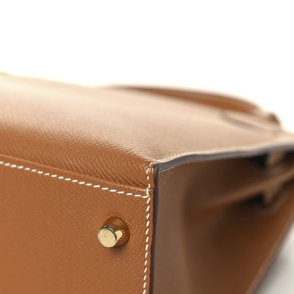 Hermes Epsom Kelly Sellier 28 Gold 12 of 12