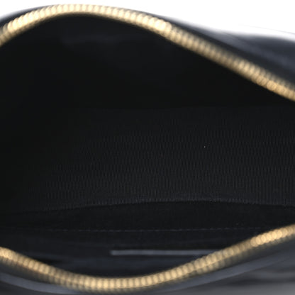 Saint Laurent Calfskin Matelasse Monogram Lou Camera Bag Black 5 of 10
