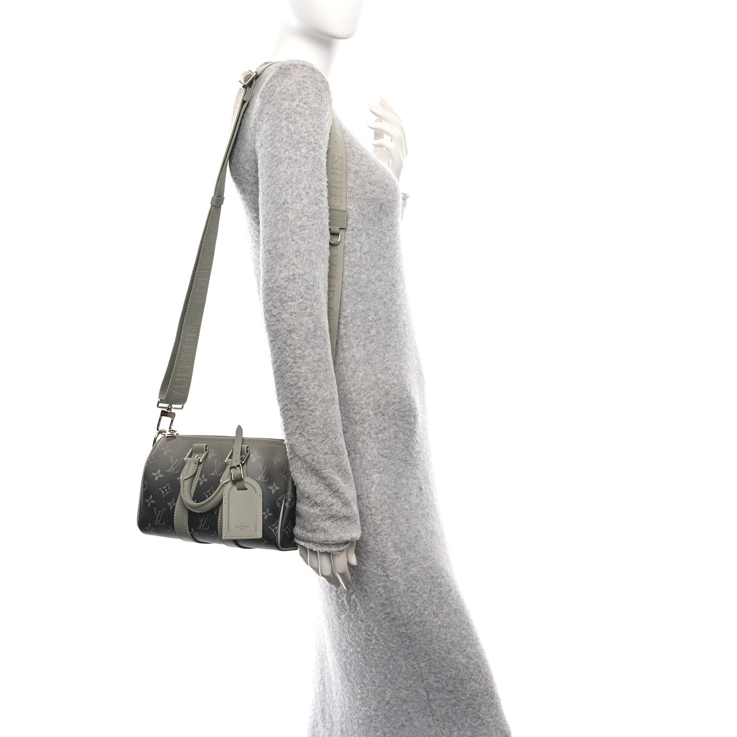 Monogram Gradient Keepall Bandouliere 25 Khaki