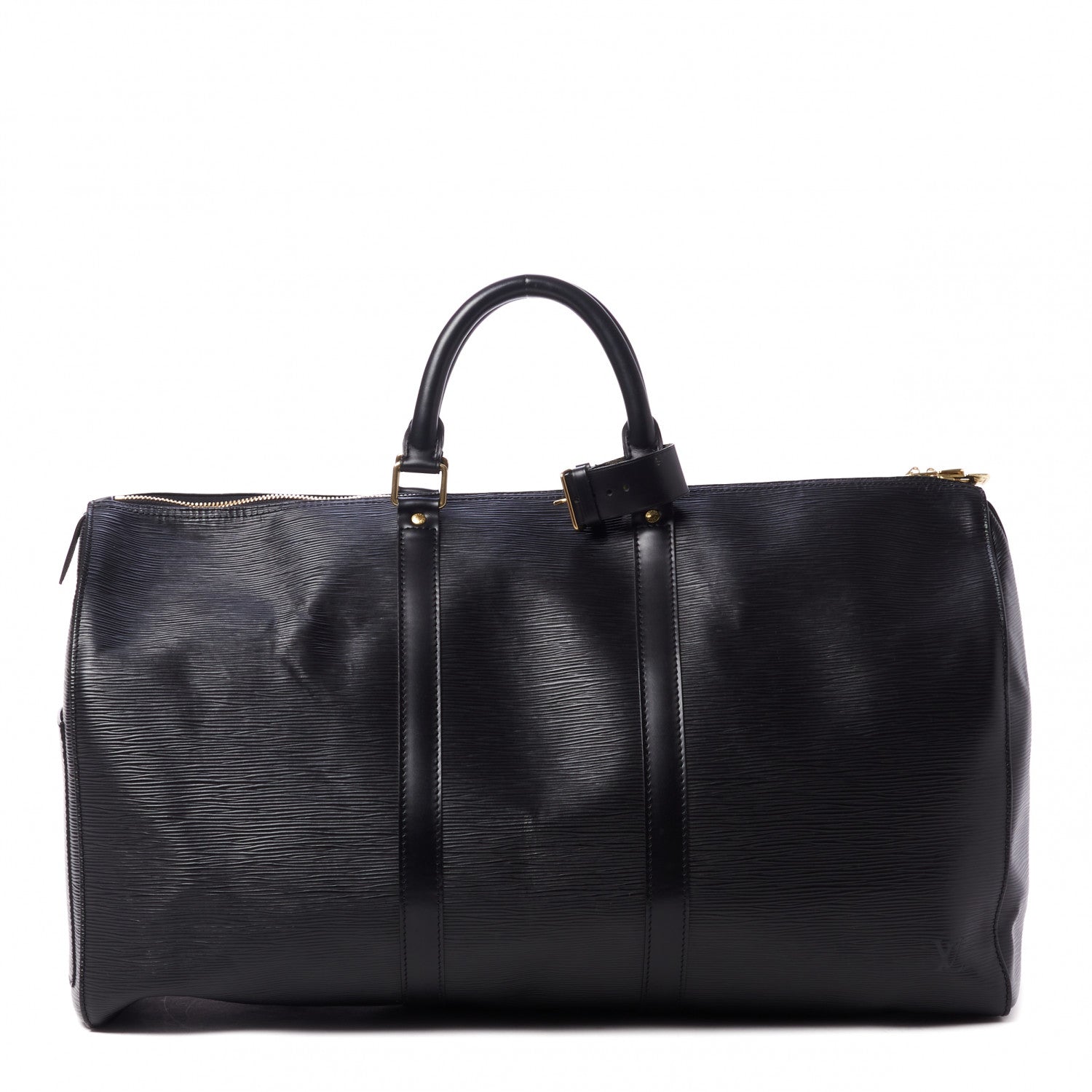 Louis Vuitton Epi Keepall 50 Black 1 of 10
