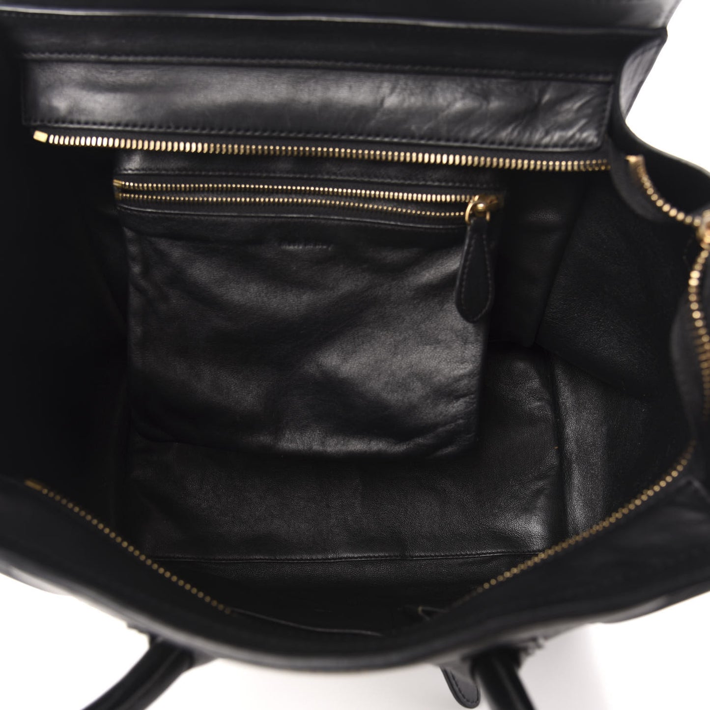 Smooth Calfskin Mini Luggage Black