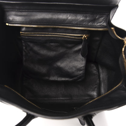 Celine Smooth Calfskin Mini Luggage Black 5 of 13