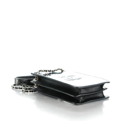Chanel Patent CC Phone Holder Crossbody Black 4 of 10