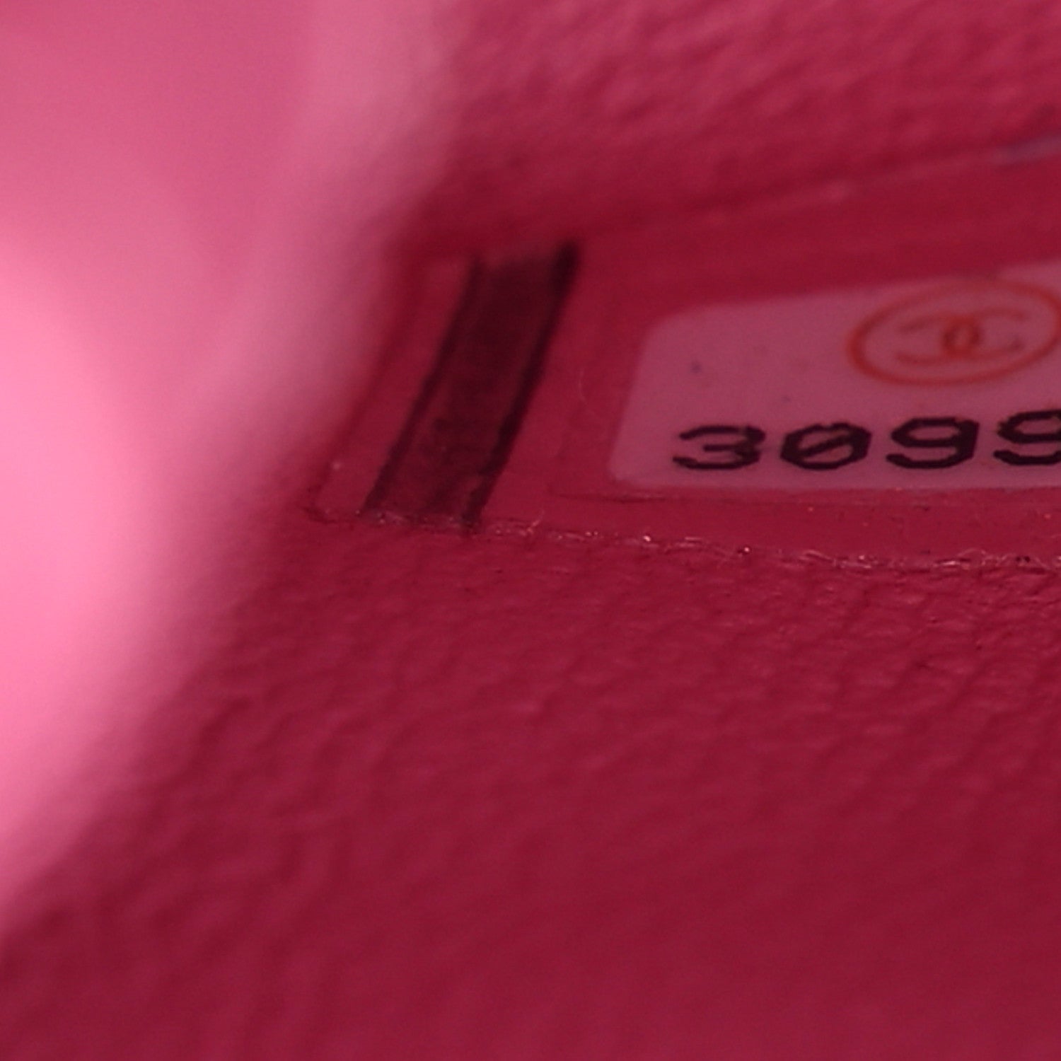 Chanel Caviar Quilted Lizard Embossed Extra Mini Coco Handle Flap Pink 7 of 10