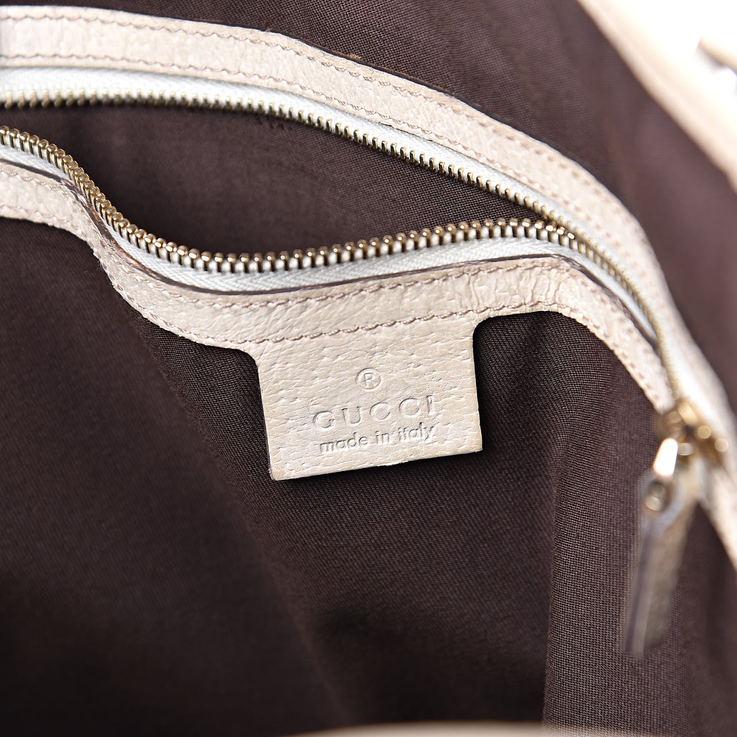 Gucci Monogram Charmy Tote Off White 6 of 10