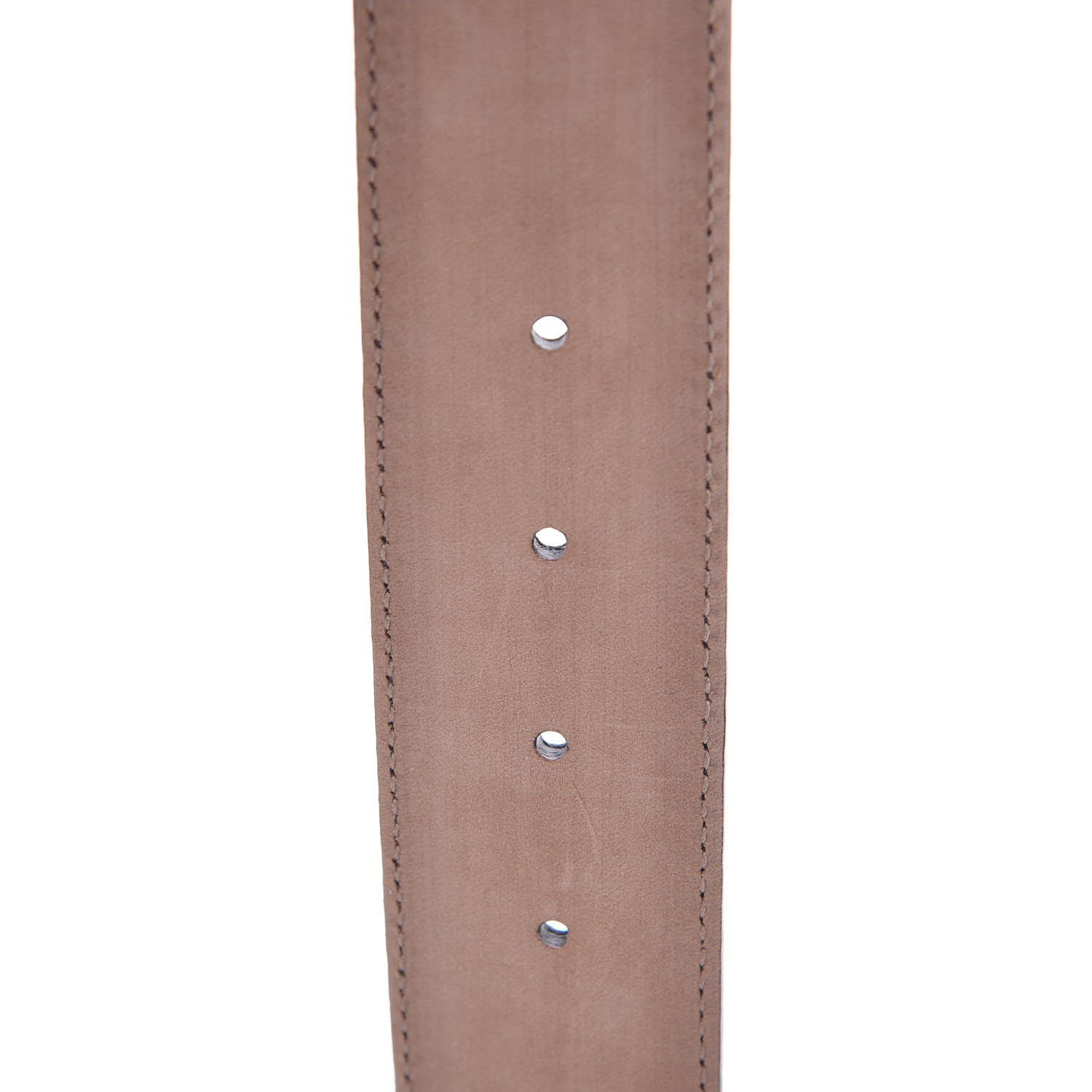 Gucci Guccissima Interlocking G Belt 95 38 Dark Grey 7 of 8
