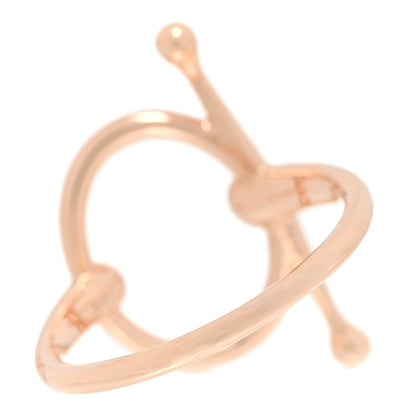 Hermes 18K Rose Gold PM Filet d'Or Ring 53 6.25 3 of 6