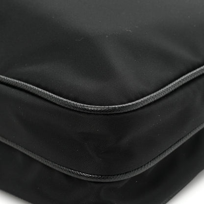 Prada Re-Nylon Saffiano Pocket Flat Messenger Bag Black 13 of 13