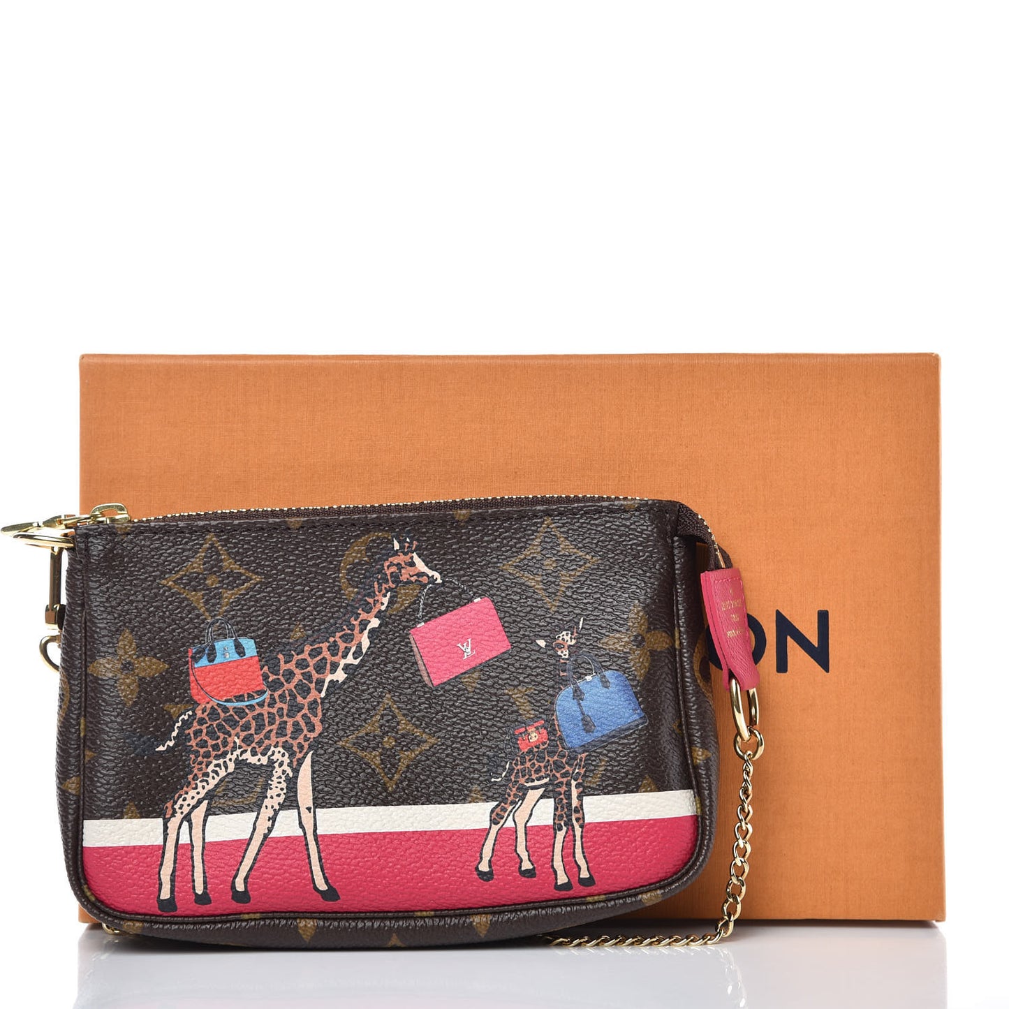 Monogram 2017 Christmas Animation Mini Pochette Accessories
