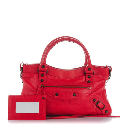 Balenciaga Agneau Classic Hardware First Rouge Coquelicot 1 of 7