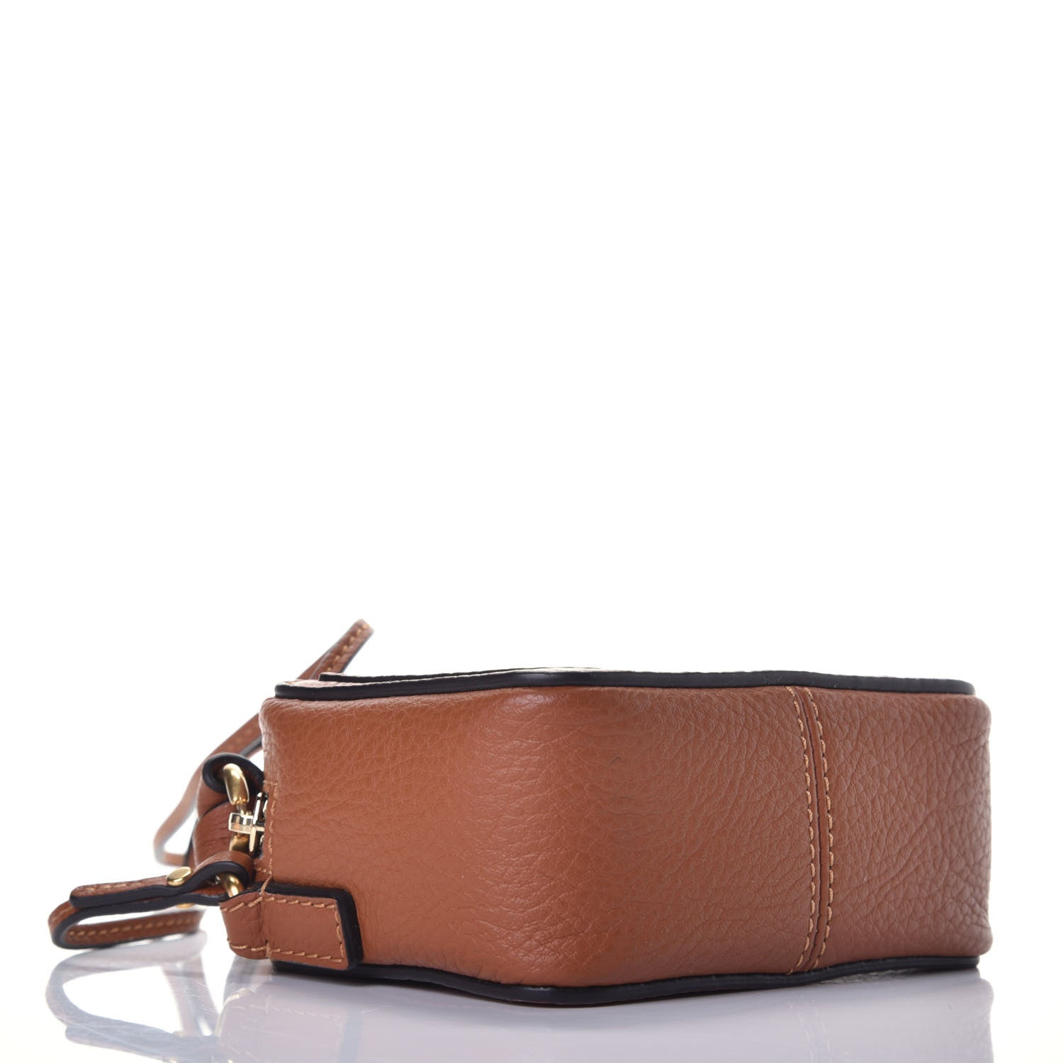 Chloe Calfskin Mini Marcie Crossbody Bag Tan 7 of 9