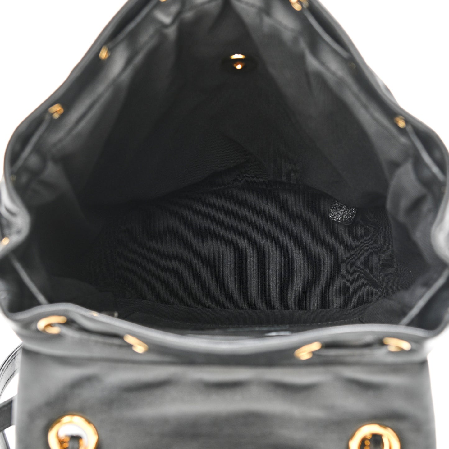 Lambskin Quilted Small Urban Spirit Backpack Black