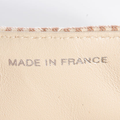 Chanel Toile Gingham Medium Single Flap Beige 9 of 10