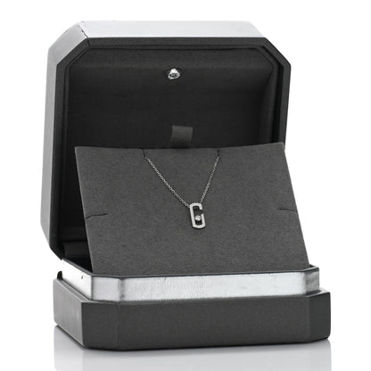 Messika X GIGI HADID 18K White Gold Diamond Move Addiction Necklace 3 of 5
