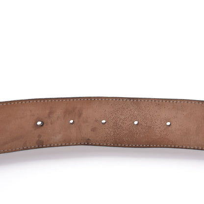 Gucci Canvas Web Interlocking G Belt 85 34 White 6 of 11