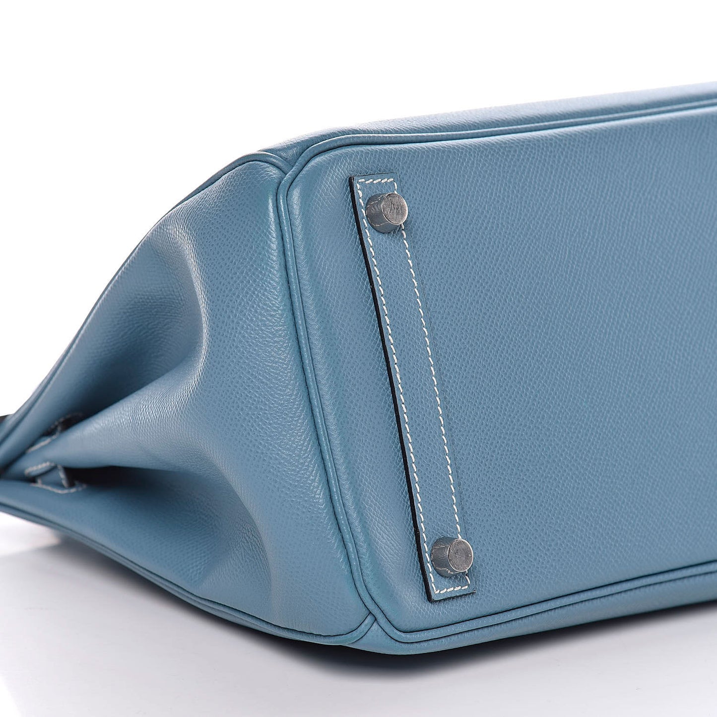 Epsom Birkin 30 Blue Jean