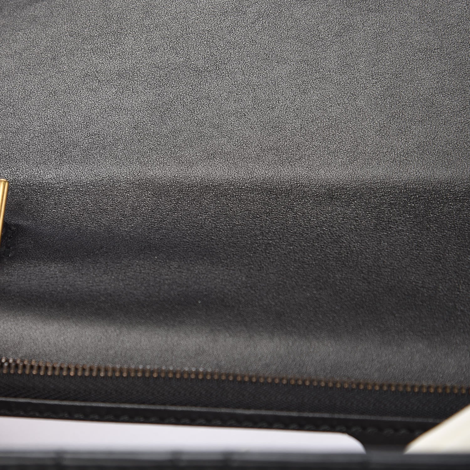 Gucci Calfskin Matelasse Mini Pearly GG Marmont Chain Wallet Black 8 of 14