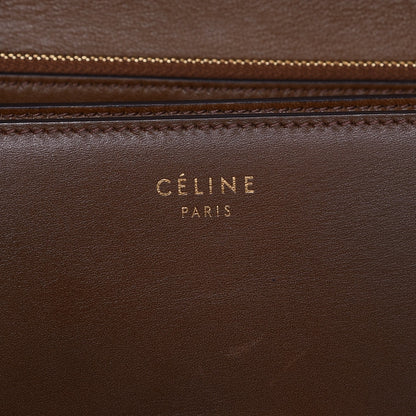 Celine Box Calfskin Medium Classic Box Flap Bag Camel 6 of 12