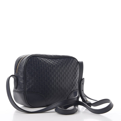 Gucci Soft Microguccissima Mini Bree Messenger Bag Blue 3 of 10